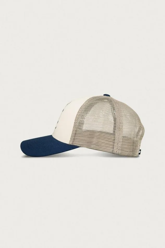 Lucky Brand Luckys Burger Joint Trucker Dark Blue Women Hats
