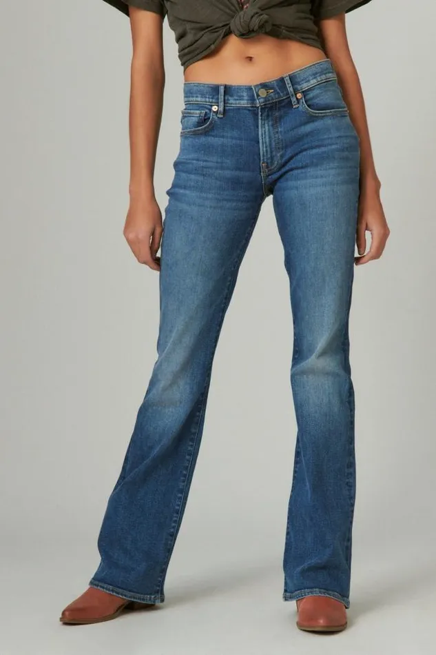 Lucky Brand Mid Rise Sweet Flare Something Sweet Women Jeans