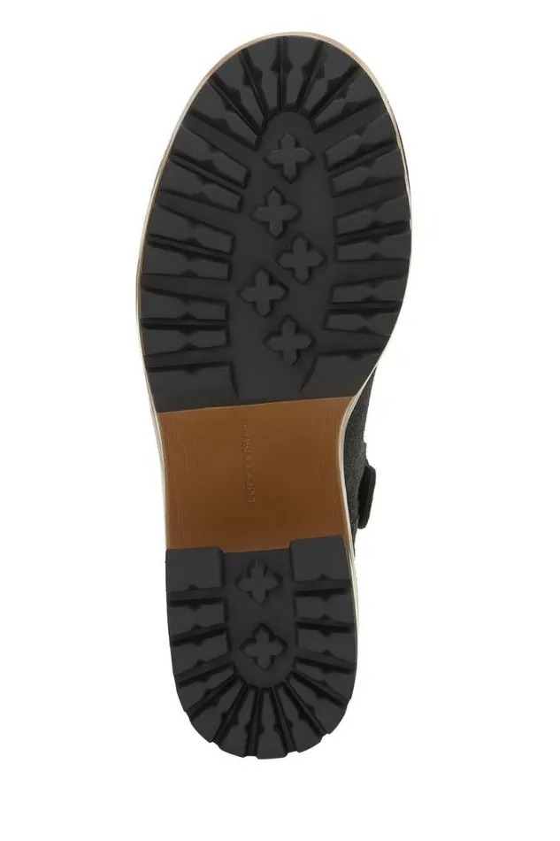Lucky Brand Rhoslyn Lug Boot Black Women Shoes