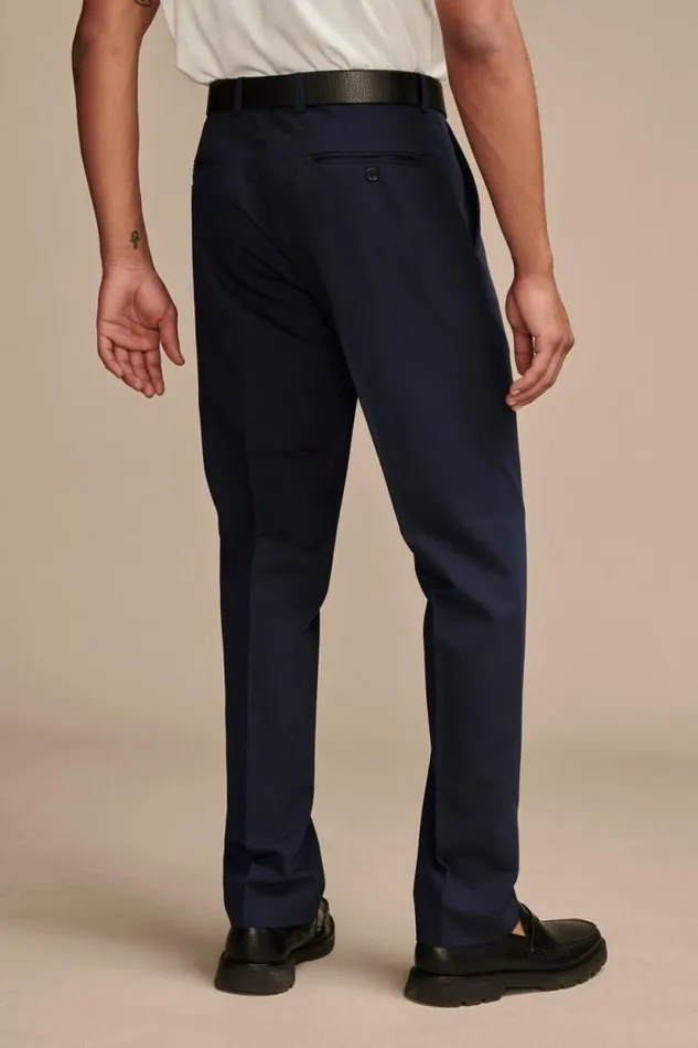 Lucky Brand Suit Separate 4 Way Stretch Pant Dark Blue Men Suit Separates