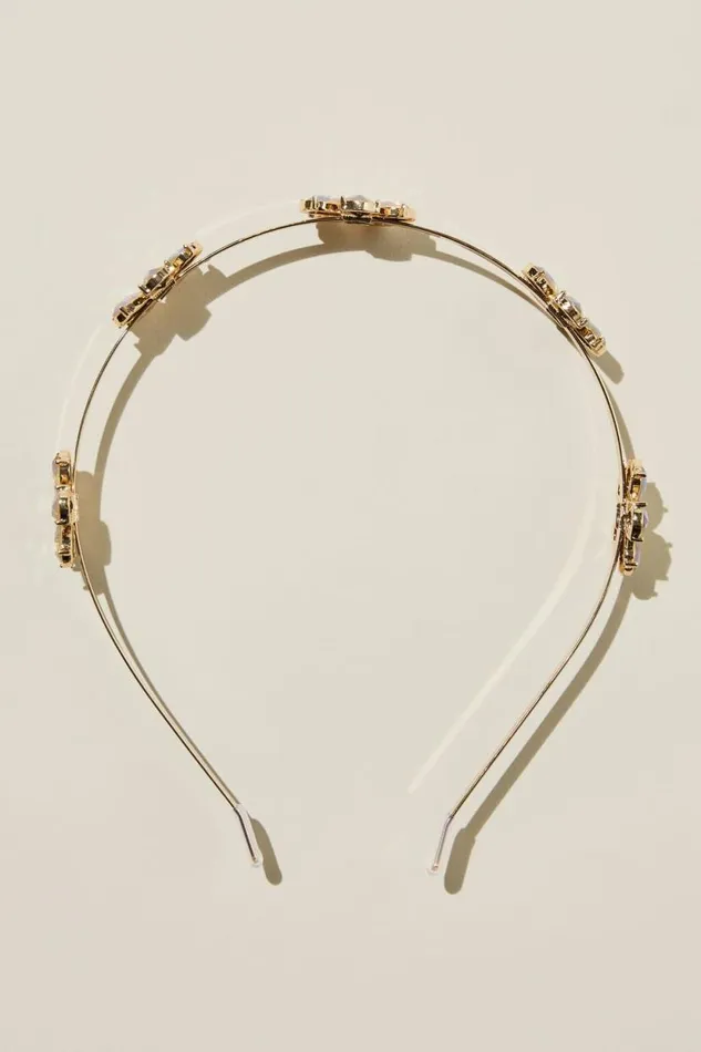 Luxe Headband Gemmie Blossoms Girls Cotton On Hair Accessories