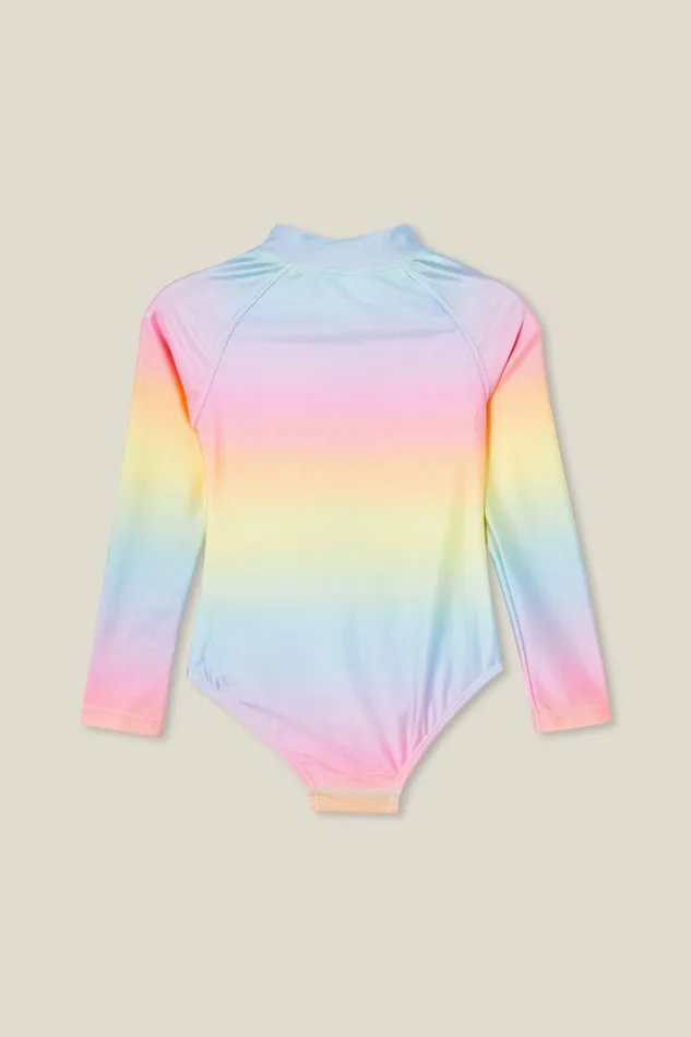 Lydia One Piece Rainbow Sugar Gradient Girls Cotton On Swimwear Lydia One Piece Rainbow Sugar Gradient Girls Cotton On Swimwear