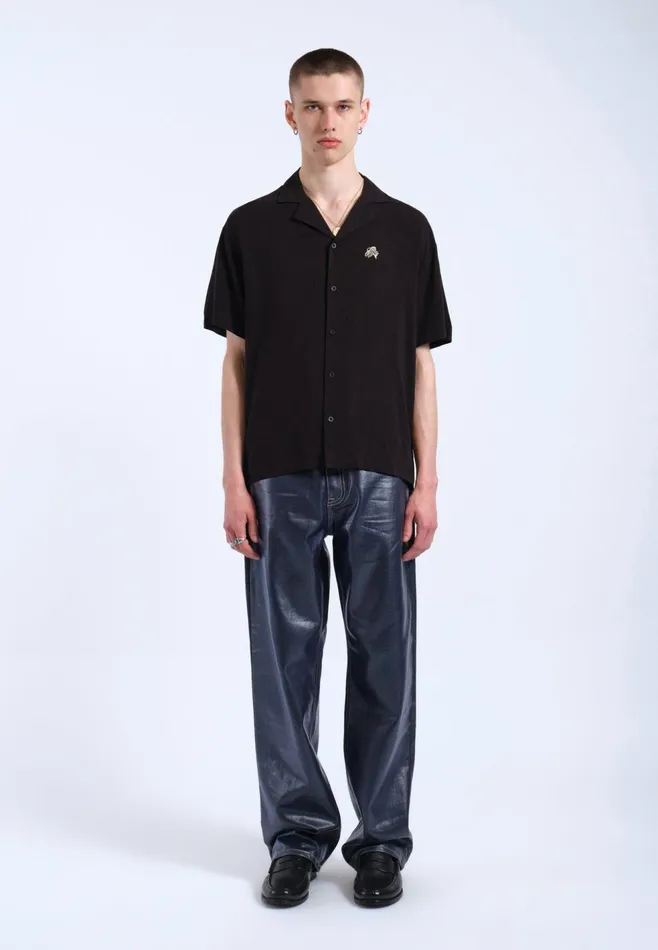 Madi Shirt 8211 Black YLW Embroidery Black Ylw Embroidery Women Dr Denim Shirts