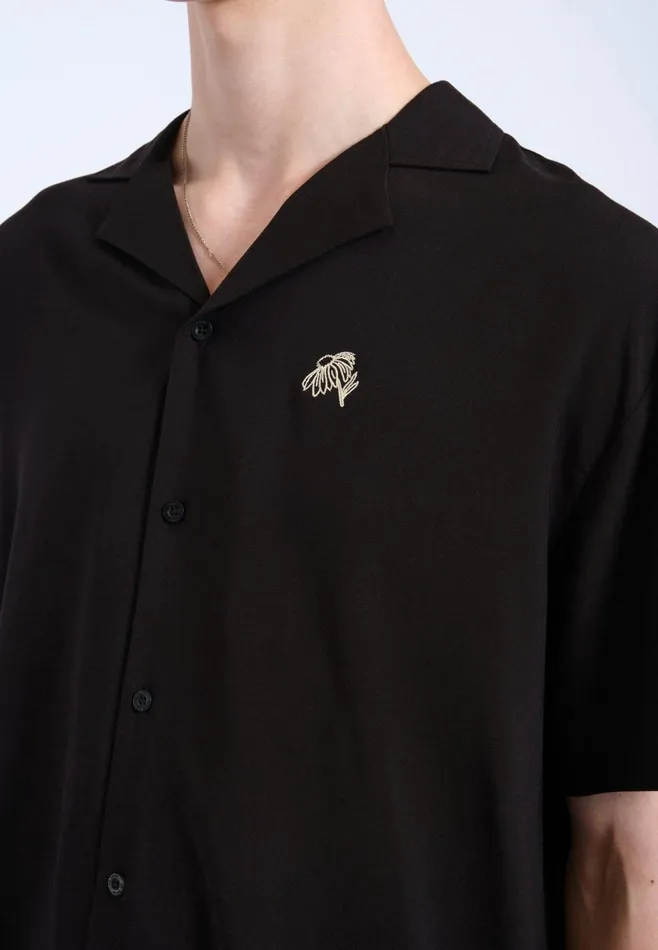 Madi Shirt 8211 Black YLW Embroidery Black Ylw Embroidery Women Dr Denim Shirts