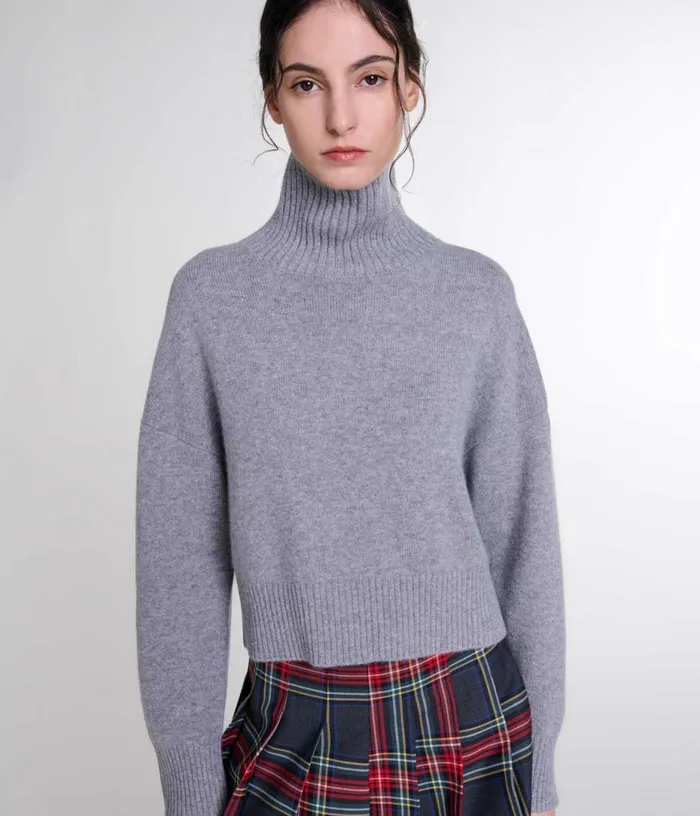Maje Cashmere Knit Jumper Women Sweaters and Cardigans