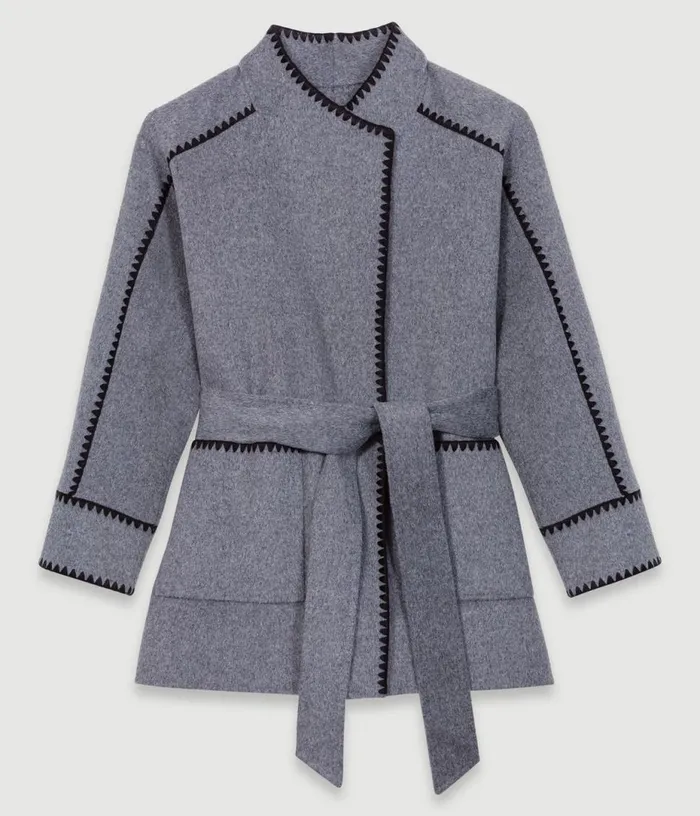 Maje Doublefaced Coat Women Coats