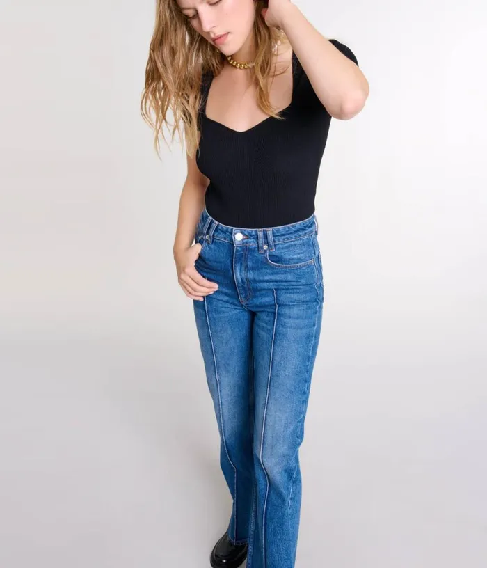 Maje Knit Top Women Sweaters and Cardigans