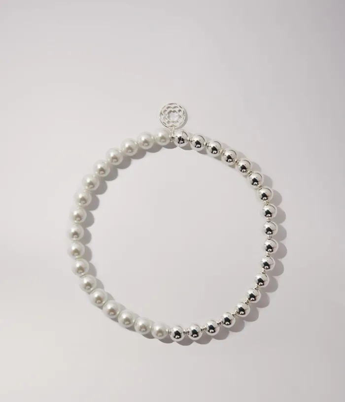 Maje Mixed Pearl Choker Necklace Women Jewelry
