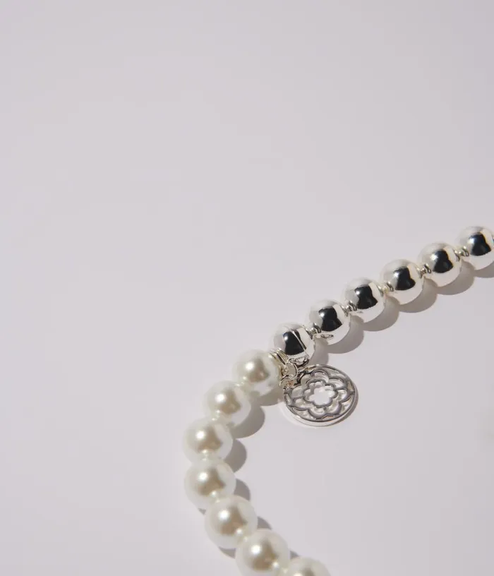 Maje Mixed Pearl Choker Necklace Women Jewelry