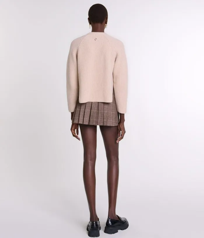 Maje Ribbed Wool Jumper Women Sweaters and Cardigans