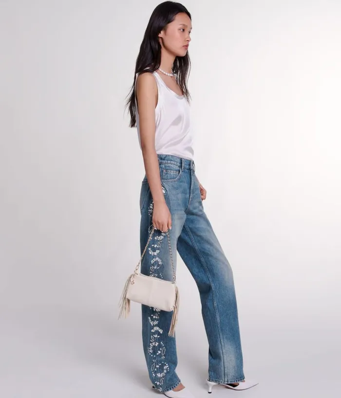 Maje Silk Tank Top Women Tops and Shirts