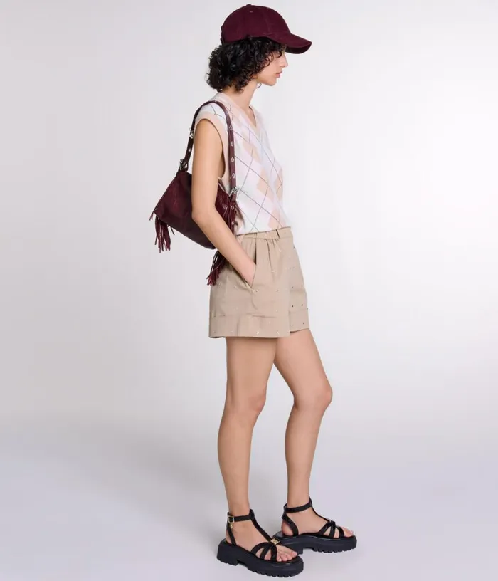 Maje Sleeveless Wool Blend Jumper Women Sweaters and Cardigans