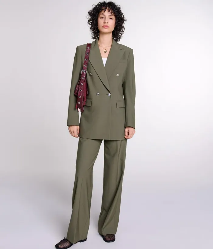 Maje Slimfit Suit Jacket Women Blazers and Jackets