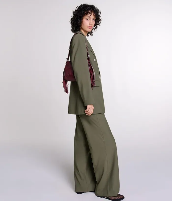 Maje Slimfit Suit Jacket Women Blazers and Jackets
