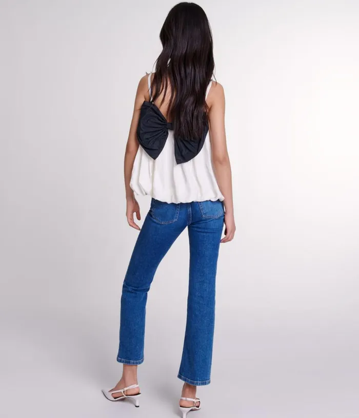 Maje Strappy Top Women Tops and Shirts