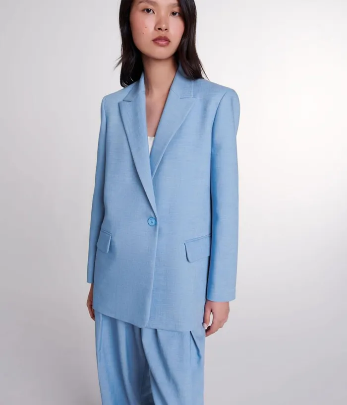 Maje Suit Jacket Women Blazers and Jackets