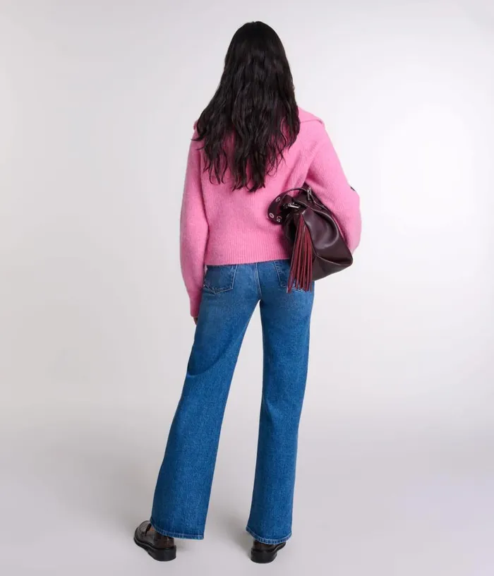 Maje Woolblend Cardigan Women Sweaters and Cardigans