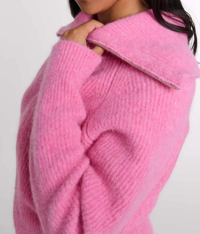 Maje Woolblend Cardigan Women Sweaters and Cardigans