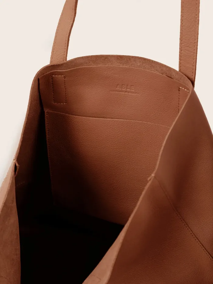 Mamuye Classic Tote Pebbled Whiskey Women Totes and Shoulder Bags Able Mamuye Classic Tote Pebbled Whiskey Women Totes and Shoulder Bags Able