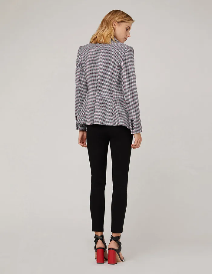 MARYLING Blazers HOUNDSTOOTH DOUBLEBREASTED PEAKLAPEL BLAZER Mix 8211 Women MARYLING Blazers HOUNDSTOOTH DOUBLEBREASTED PEAKLAPEL BLAZER Mix 8211 Women