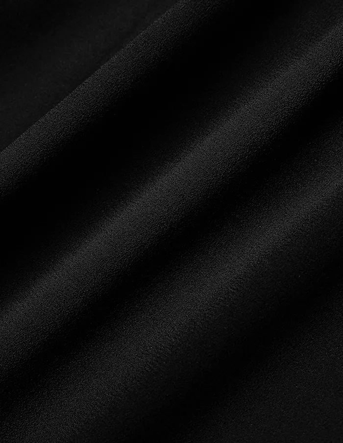 MARYLING Jumpsuits Black ShortSleeved SuitStyle Strap Jumpsuit Black 8211 Women MARYLING Jumpsuits Black ShortSleeved SuitStyle Strap Jumpsuit Black 8211 Women