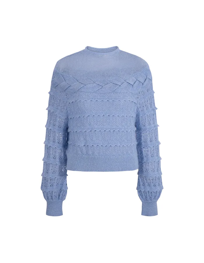MARYLING Knitwear Violet Mohair Sweater Violet 8211 Women MARYLING Knitwear Violet Mohair Sweater Violet 8211 Women