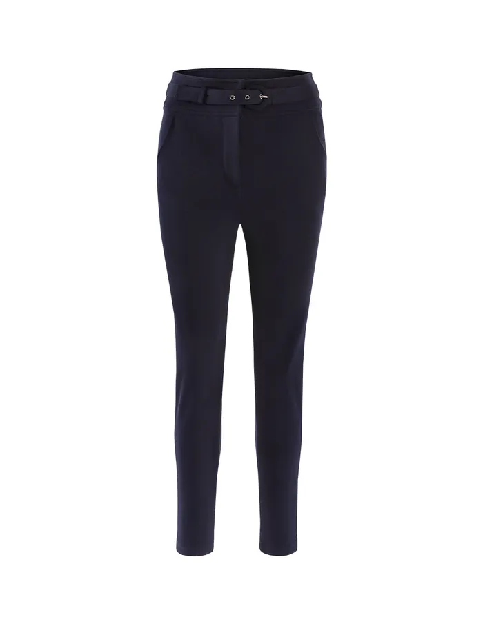 MARYLING Pants and Shorts Midnight Blue Slim Fit Thin Plus Velvet Leggings Blue 8211 Women MARYLING Pants and Shorts Midnight Blue Slim Fit Thin Plus Velvet Leggings Blue 8211 Women