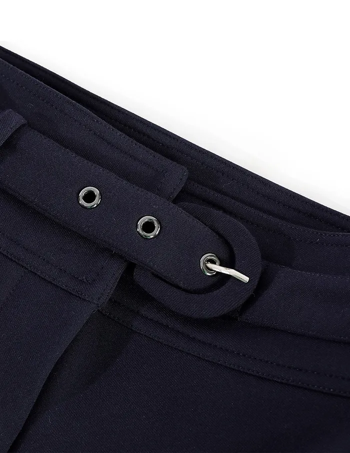 MARYLING Pants and Shorts Midnight Blue Slim Fit Thin Plus Velvet Leggings Blue 8211 Women MARYLING Pants and Shorts Midnight Blue Slim Fit Thin Plus Velvet Leggings Blue 8211 Women