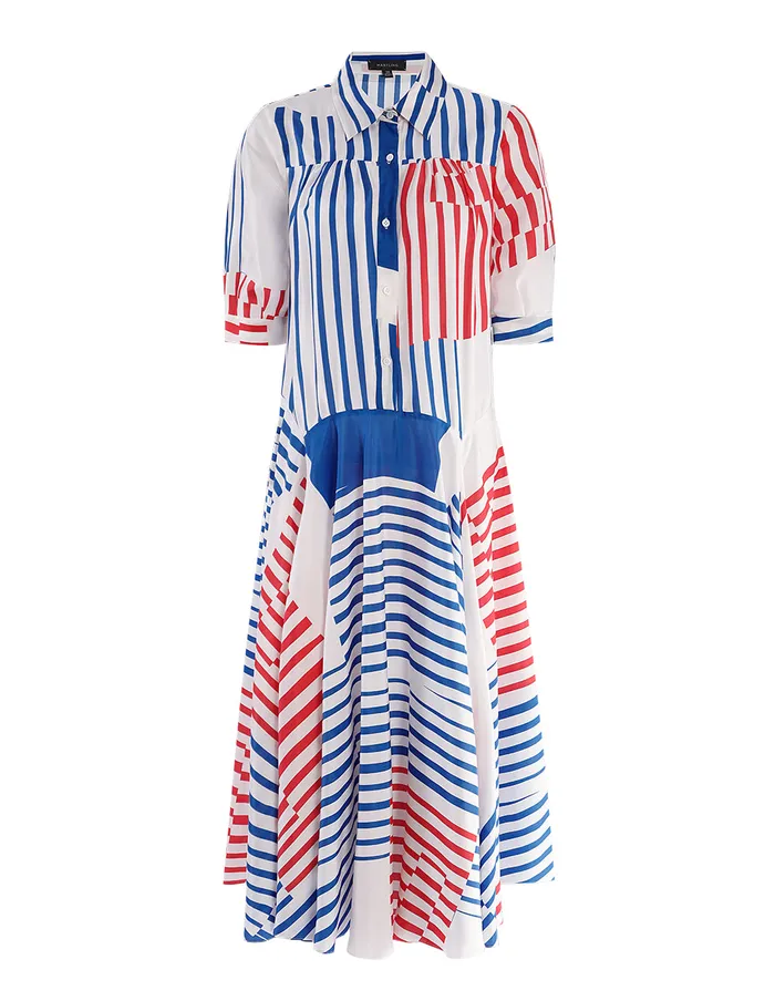 MARYLING Printed Dress Shirt Style Dress Mix 8211 Women