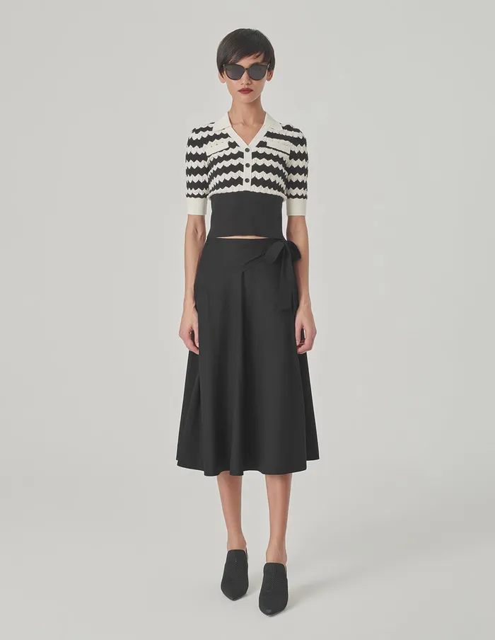 MARYLING Skirts Black AHem Skirt Black 8211 Women MARYLING Skirts Black AHem Skirt Black 8211 Women