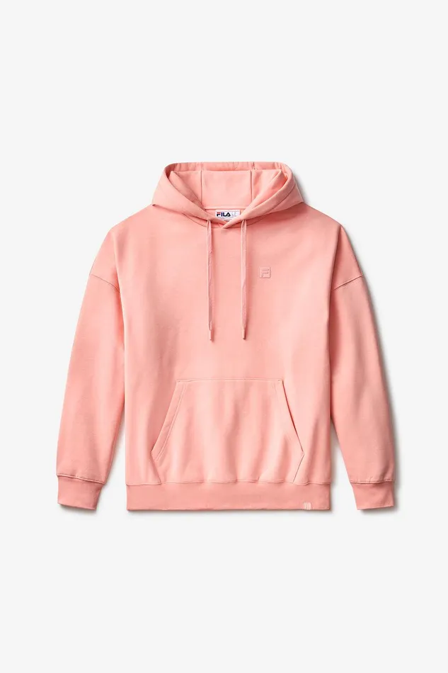 Matching Sets Women Fila Apex Oversized Hoodie 800 Coral Almond