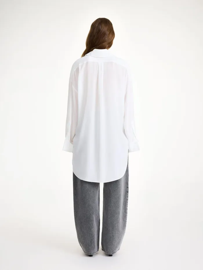 Maye Shirt Soft White Women By Malene Birger Shirts