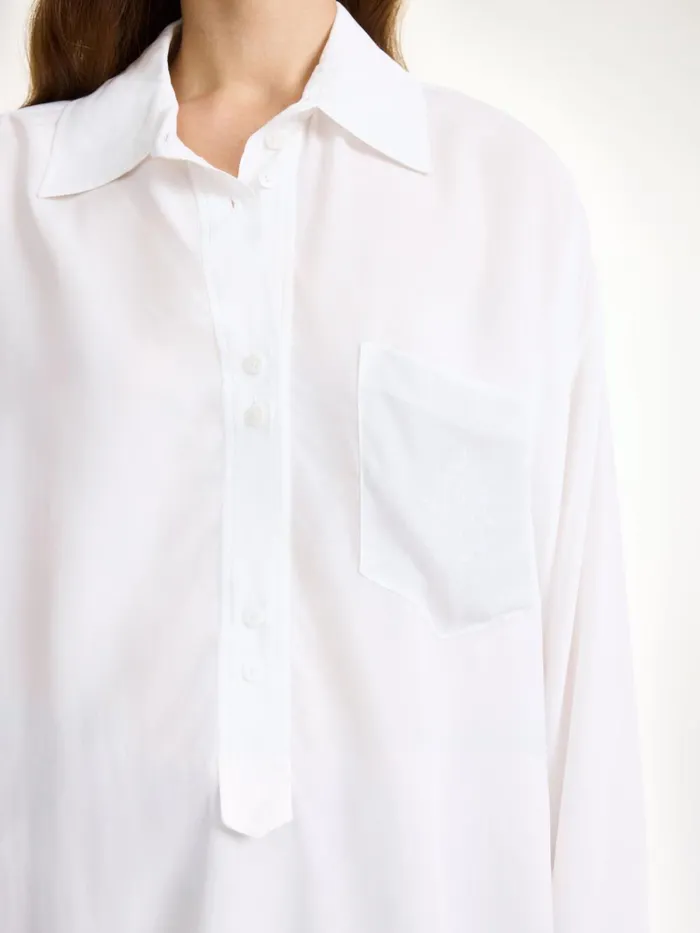 Maye Shirt Soft White Women By Malene Birger Shirts