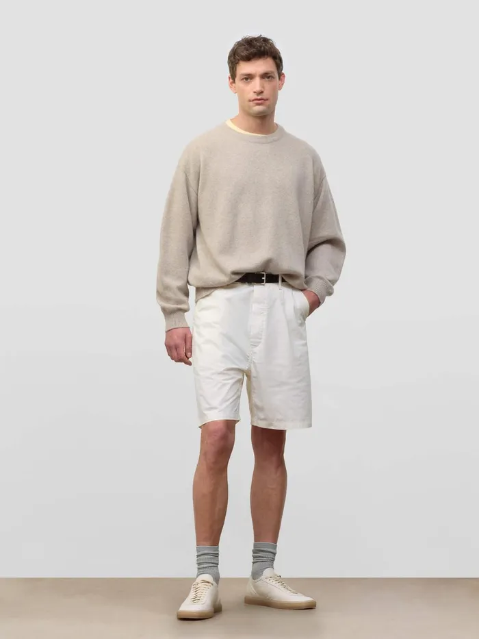 Men Begg X Co Loungewear Beach Break Solid Cashmere Sweater Goatfell