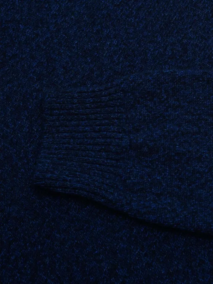 Men Begg X Co Polos and TShirts Player Shirt Cashmere Polo Indigo Marl