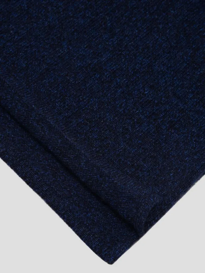 Men Begg X Co Polos and TShirts Player Shirt Cashmere Polo Indigo Marl