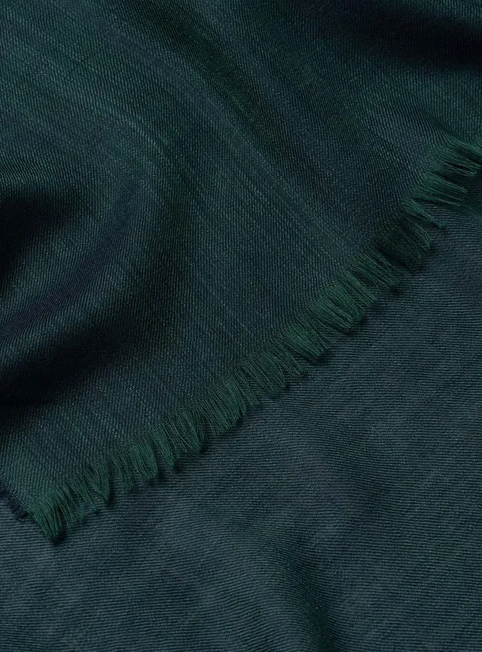 Men Begg X Co Scarves Wispy Solid Superfine Cashmere Scarf Grove