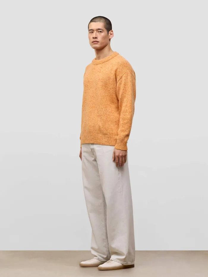 Men Begg X Co Sweaters Bay Cashmere Sweater Tangerine