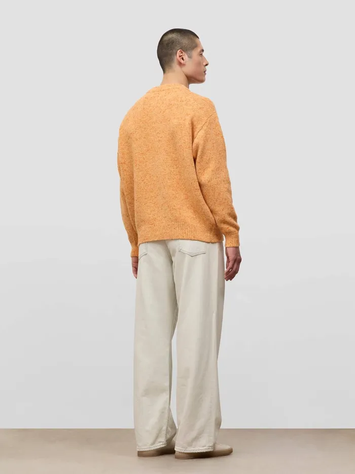 Men Begg X Co Sweaters Bay Cashmere Sweater Tangerine