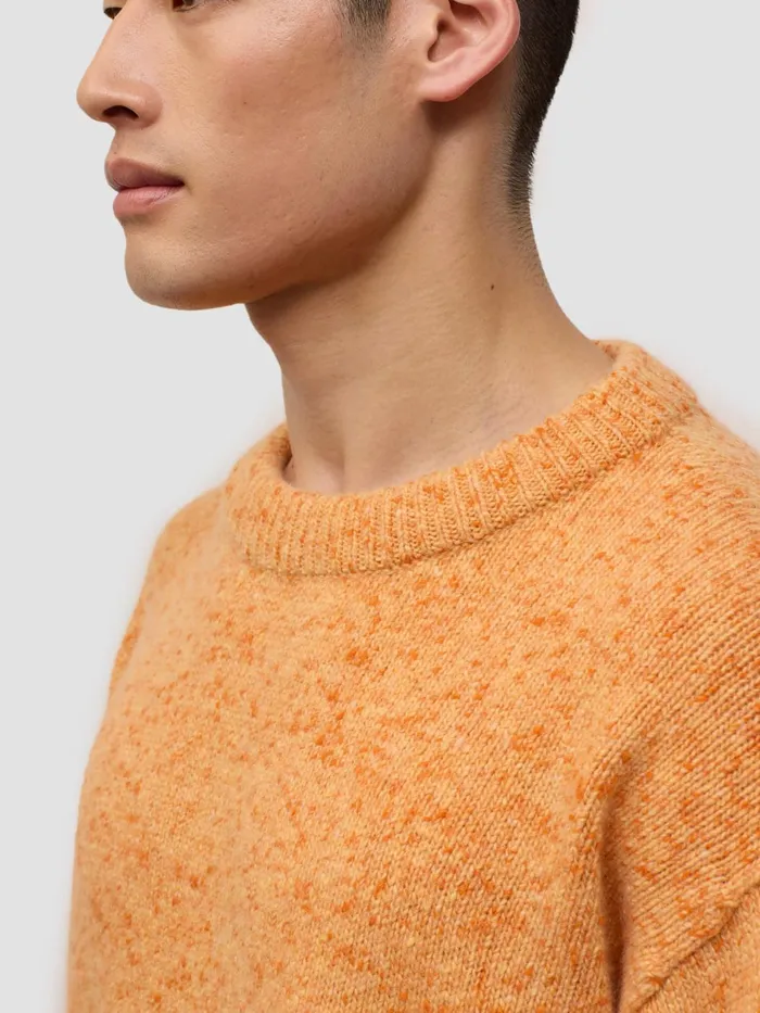Men Begg X Co Sweaters Bay Cashmere Sweater Tangerine