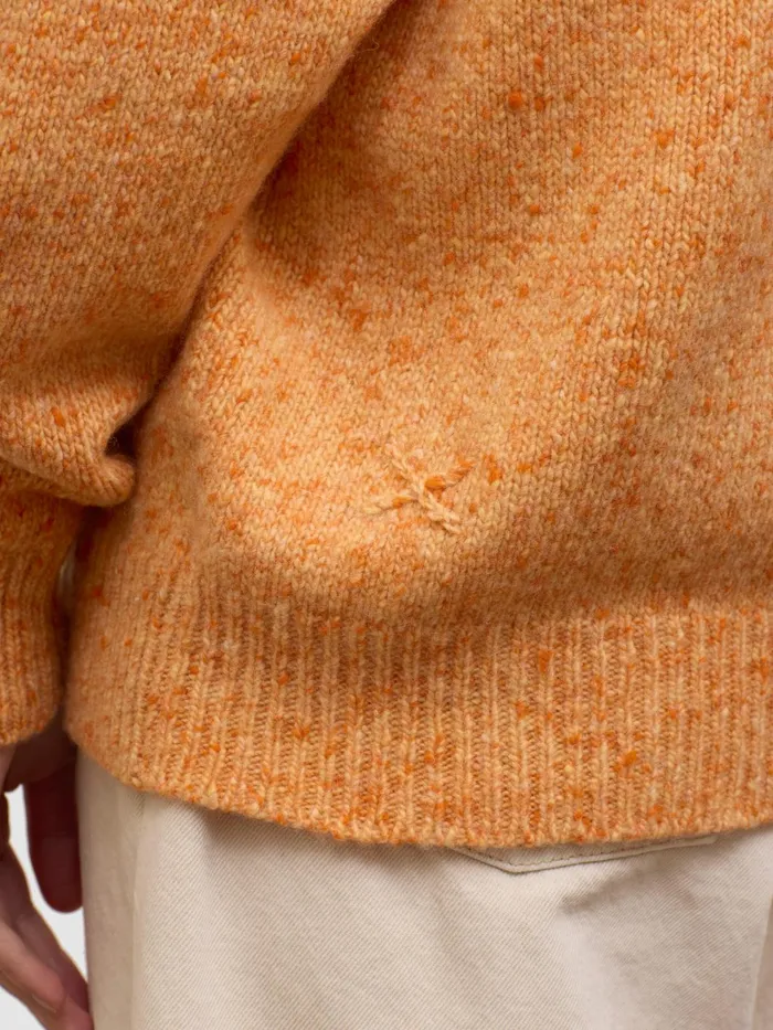 Men Begg X Co Sweaters Bay Cashmere Sweater Tangerine