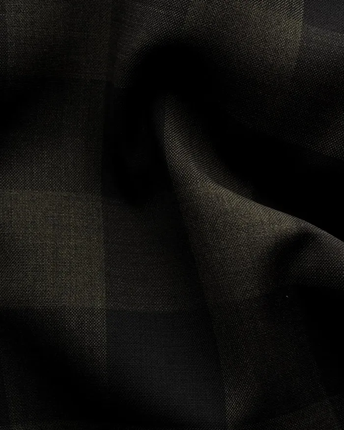 Men Bold Check Merino Wool Shirt Green Eton Dress Shirts Men Bold Check Merino Wool Shirt Green Eton Dress Shirts