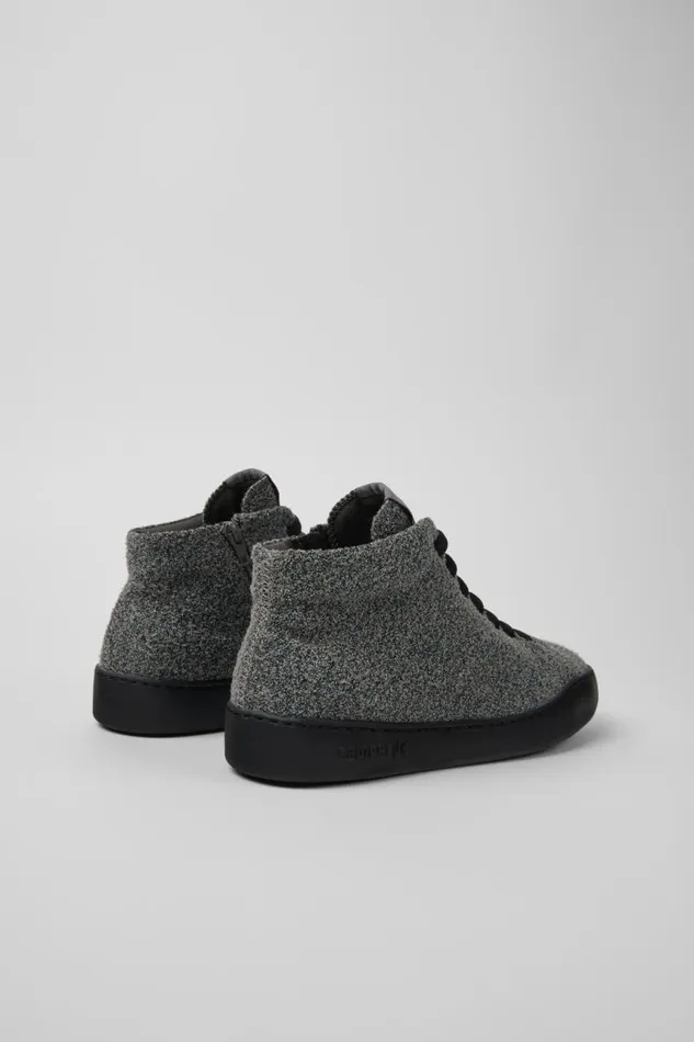 Men Camper Ankle Boots Peu Touring Grayblack Textile Ankle Boots Men Camper Ankle Boots Peu Touring Grayblack Textile Ankle Boots