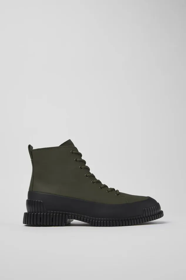 Men Camper Ankle Boots Pix Khaki Lace Up Boot Men Camper Ankle Boots Pix Khaki Lace Up Boot