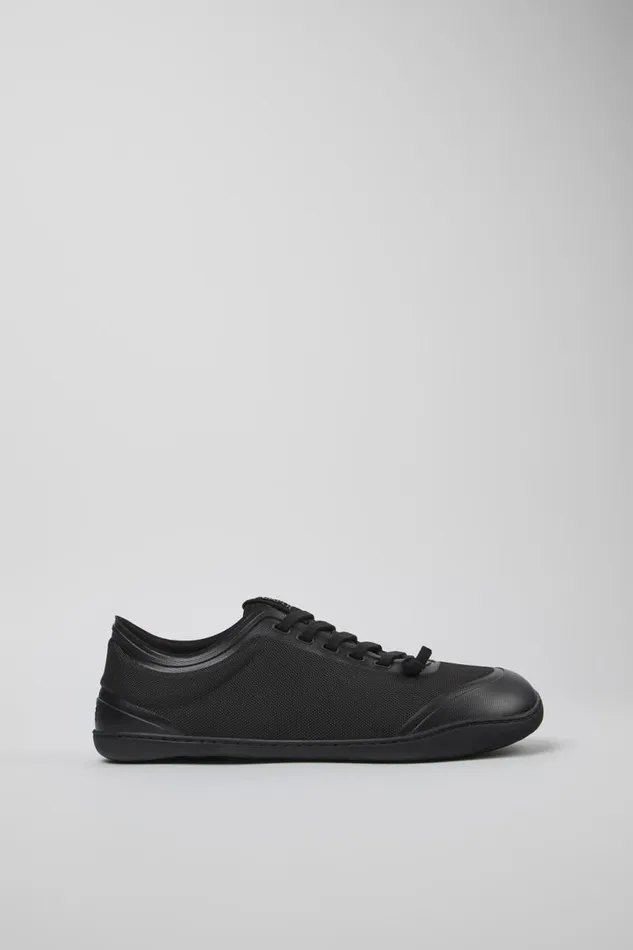 Men Camper Casual Shoes Peu Black Textile Shoes Men Camper Casual Shoes Peu Black Textile Shoes