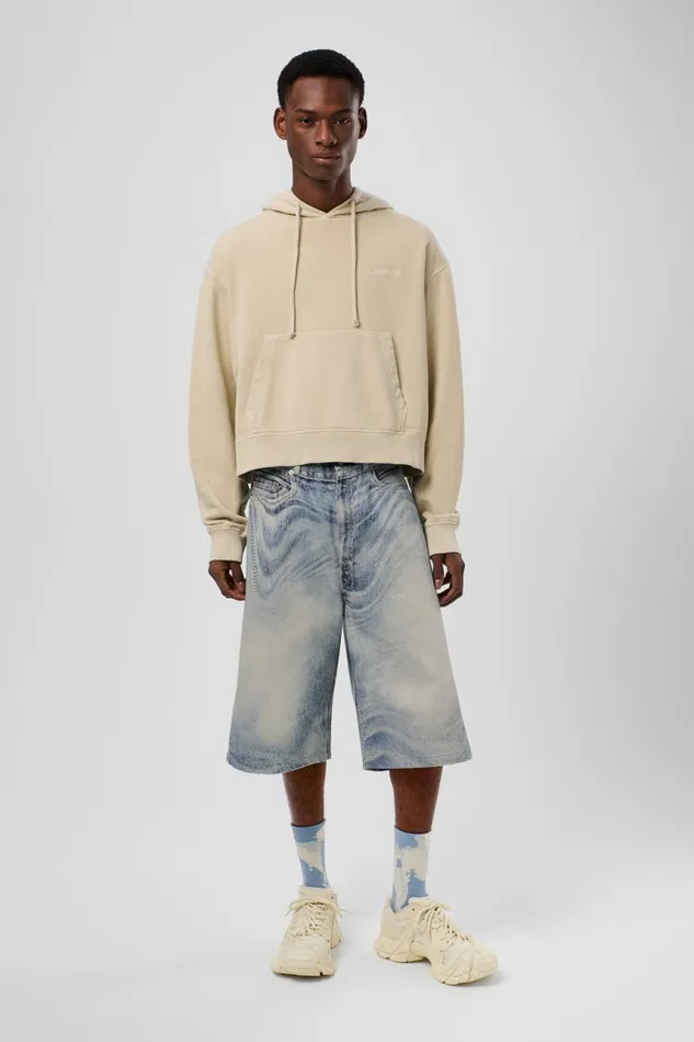 Men Camper Denim Denim Shorts Blue Denim Shorts