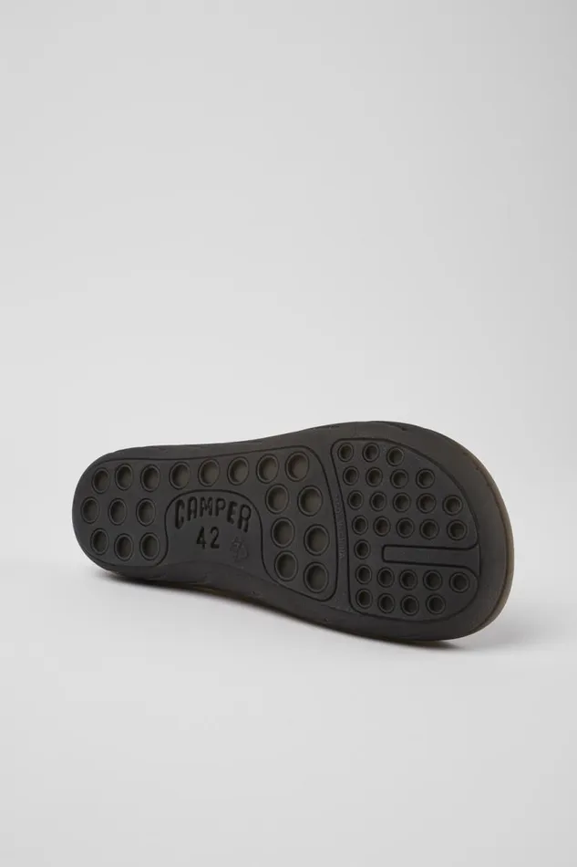 Men Camper Non Leather Shoes Wabi Black Monomaterial Sandals Men Camper Non Leather Shoes Wabi Black Monomaterial Sandals