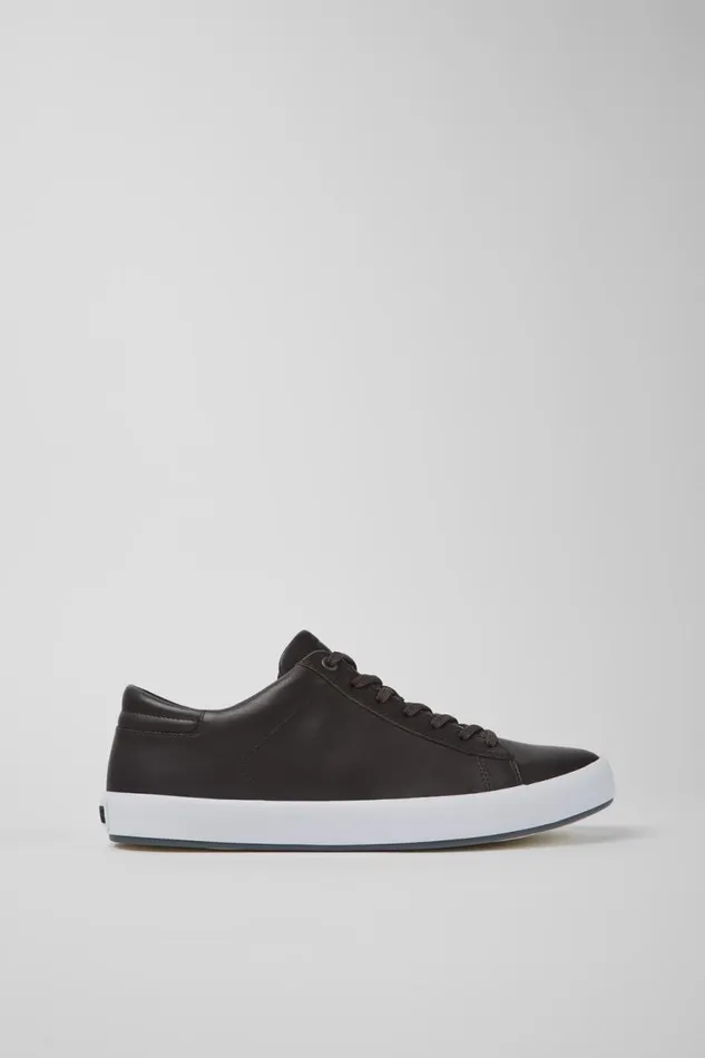 Men Camper Sneakers Andratx Brown Leather Sneakers Men Camper Sneakers Andratx Brown Leather Sneakers