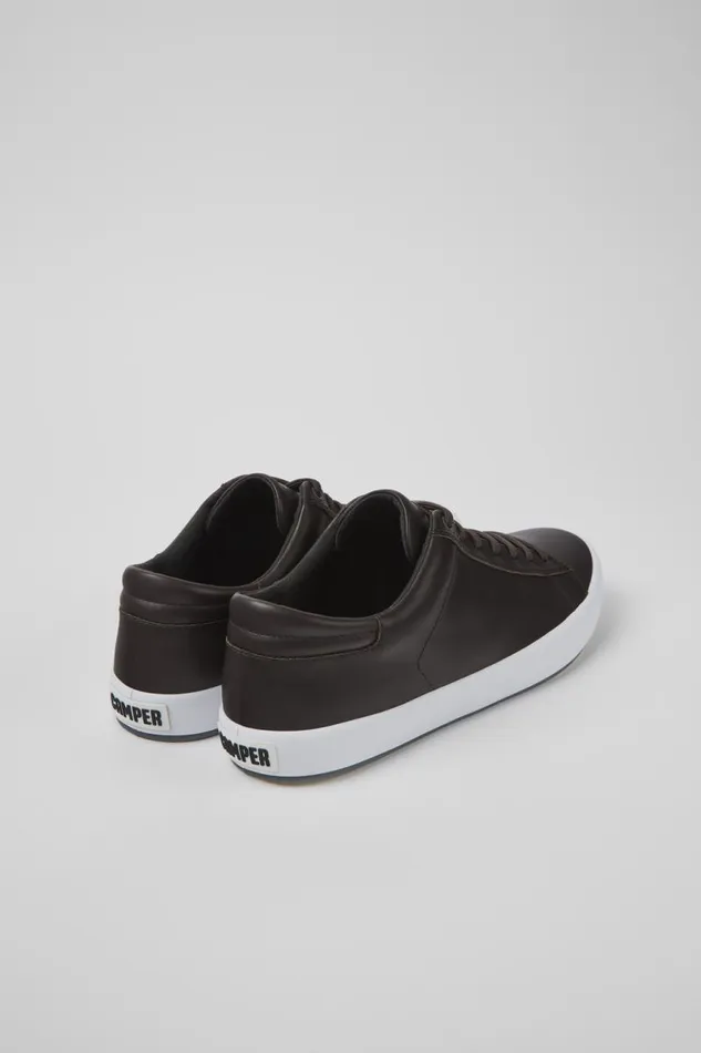 Men Camper Sneakers Andratx Brown Leather Sneakers Men Camper Sneakers Andratx Brown Leather Sneakers