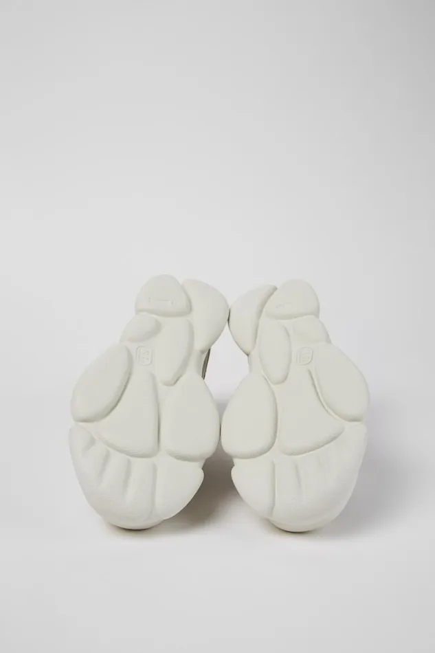 Men Camper Sneakers Karst White Leather And Recycled PET Sneakers Men Camper Sneakers Karst White Leather And Recycled PET Sneakers